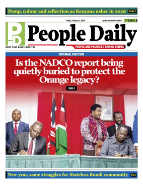 Cover of People Daily ePaper