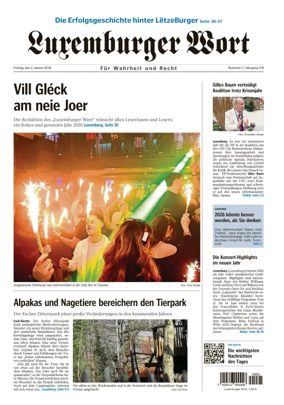 Cover of Luxemburger Wort