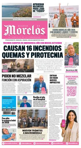 Cover of Diario de Morelos