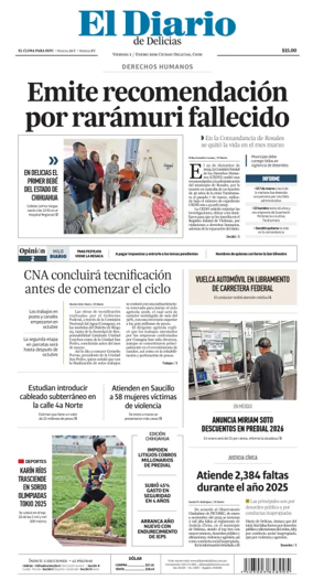 Cover of El Diario de Delicias