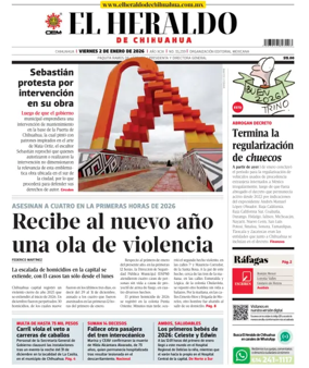 Cover of El Heraldo de Chihuahua