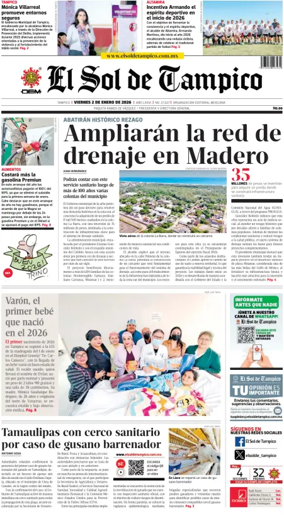 Cover of El Sol de Tampico