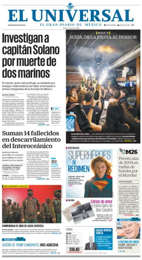 Cover of El Universal