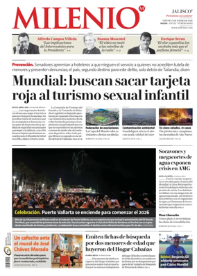 Cover of Milenio Jalisco