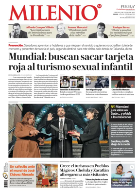 Cover of Milenio Puebla