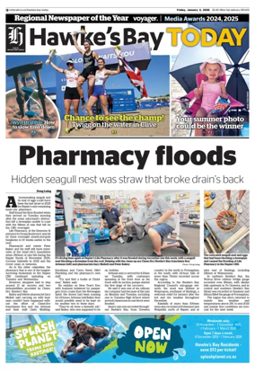 Cover of Hawke's Bay Today