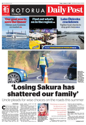 Cover of Rotorua Daily Post