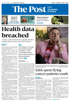 Cover of The Dominion Post