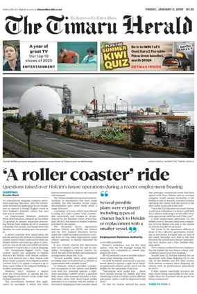 Cover of The Timaru Herald