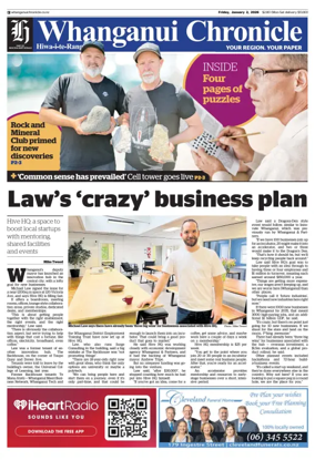 Cover of Wanganui Chronicle