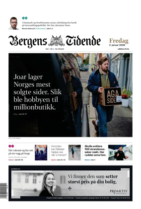 Cover of Bergens Tidende