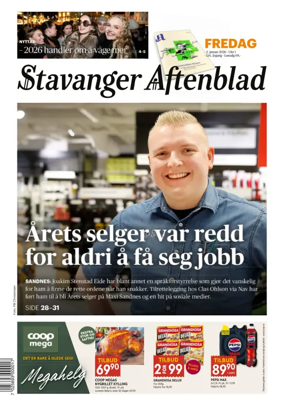Cover of Stavanger Aftenblad