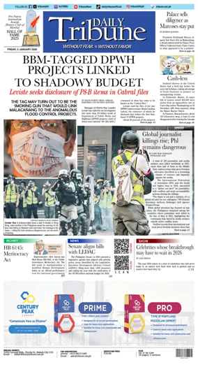 Cover of Daily Tribune (Philippines)