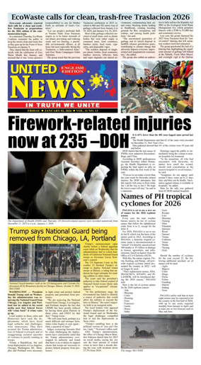 Cover of United News - English Edition