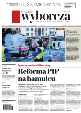Cover of Gazeta Wyborcza