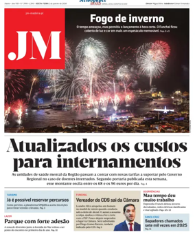Cover of Jornal Madeira