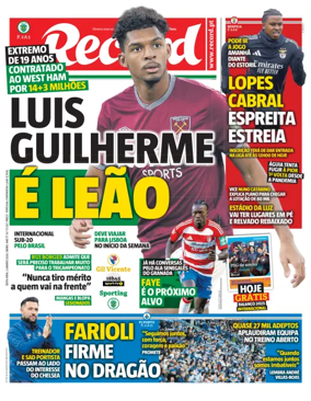 Cover of Record (Portugal)