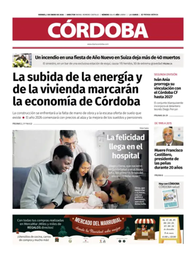 Cover of Diario Córdoba