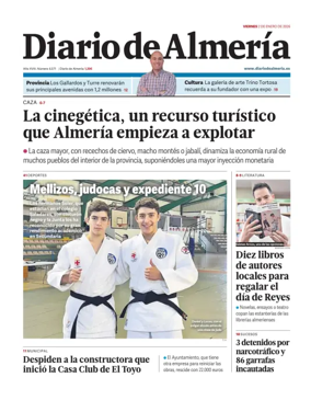 Cover of Diario de Almeria