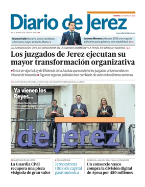 Cover of Diario de Jerez