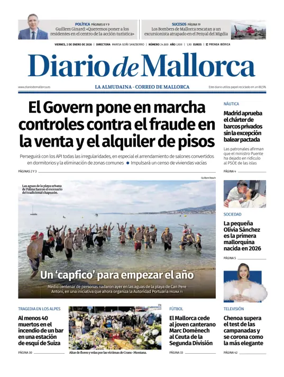 Cover of Diario de Mallorca