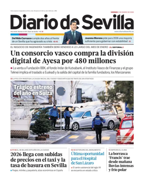 Cover of Diario de Sevilla