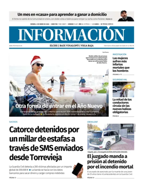 Cover of Diario Informacion (Elche y Vega Baja)