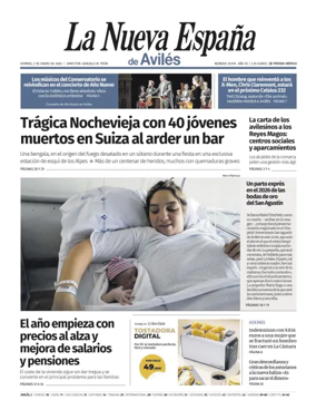 Cover of La Nueva Espana (Aviles)