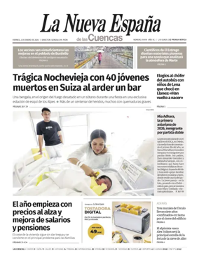 Cover of La Nueva Espana (Cuencas)