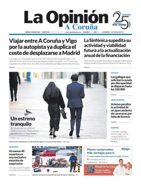 Cover of La Opinion de A Coruna