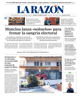 Cover of La Razon (Cataluna)