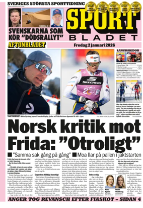 Cover of Sportbladet