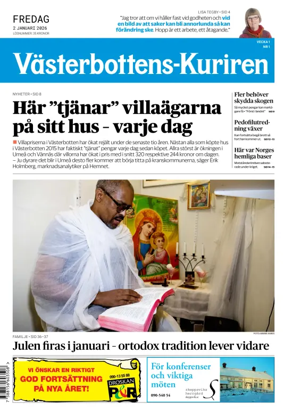 Cover of Vasterbottens-Kuriren
