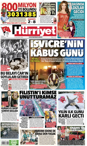 Cover of Hurriyet