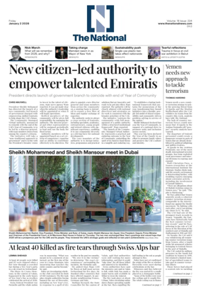 Cover of The National - News