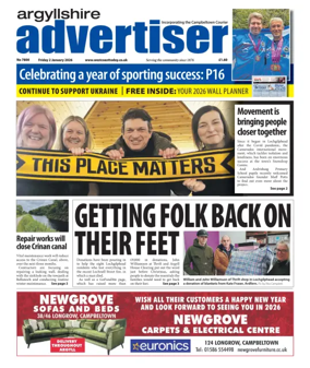 Cover of Argyllshire Advertiser