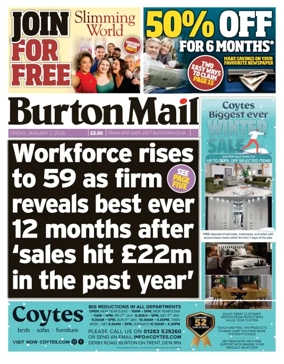 Cover of Burton Mail
