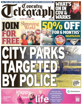 Cover of Coventry Telegraph