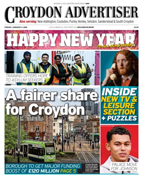 Cover of Croydon Advertiser