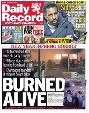 Cover of Daily Record