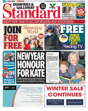 Cover of Dumfries & Galloway Standard