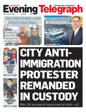 Cover of Evening Telegraph (First Edition)