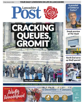 Cover of Lancashire Evening Post