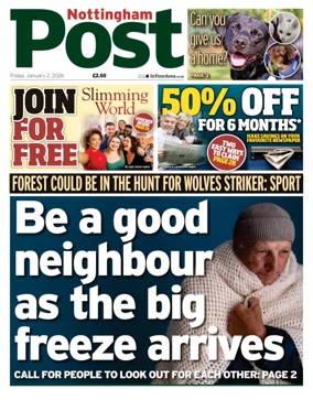 Cover of Nottingham Post