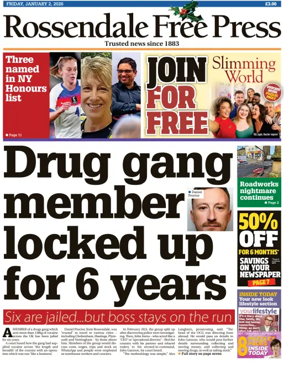 Cover of Rossendale Free Press