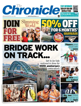 Cover of The Chronicle (South Tyneside and Durham)