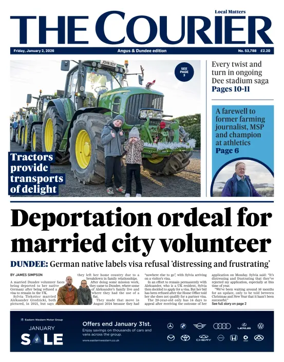 Cover of The Courier & Advertiser (Angus and Dundee)