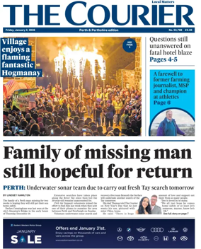Cover of The Courier & Advertiser (Perth and Perthshire Edition)