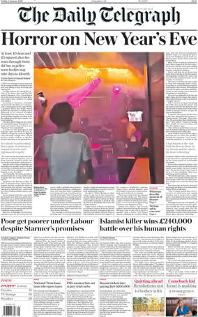 Cover of The Daily Telegraph