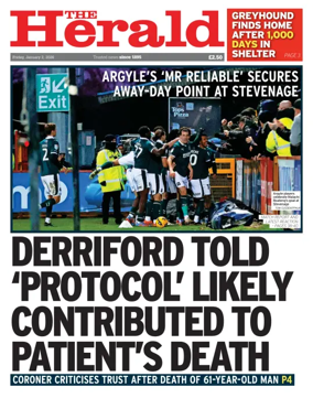 Cover of The Plymouth Herald